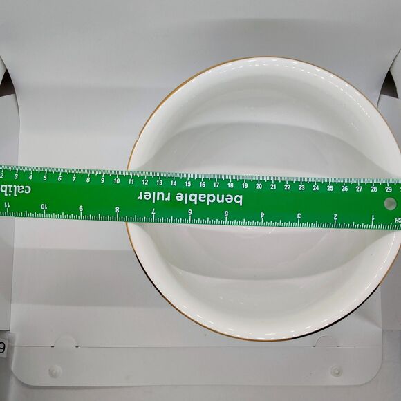 Vintage Y2K Charles Wysocki x Telaflora "CHRISTMAS LOVE 2000" Pedestal Bowl - Picture 12 of 13